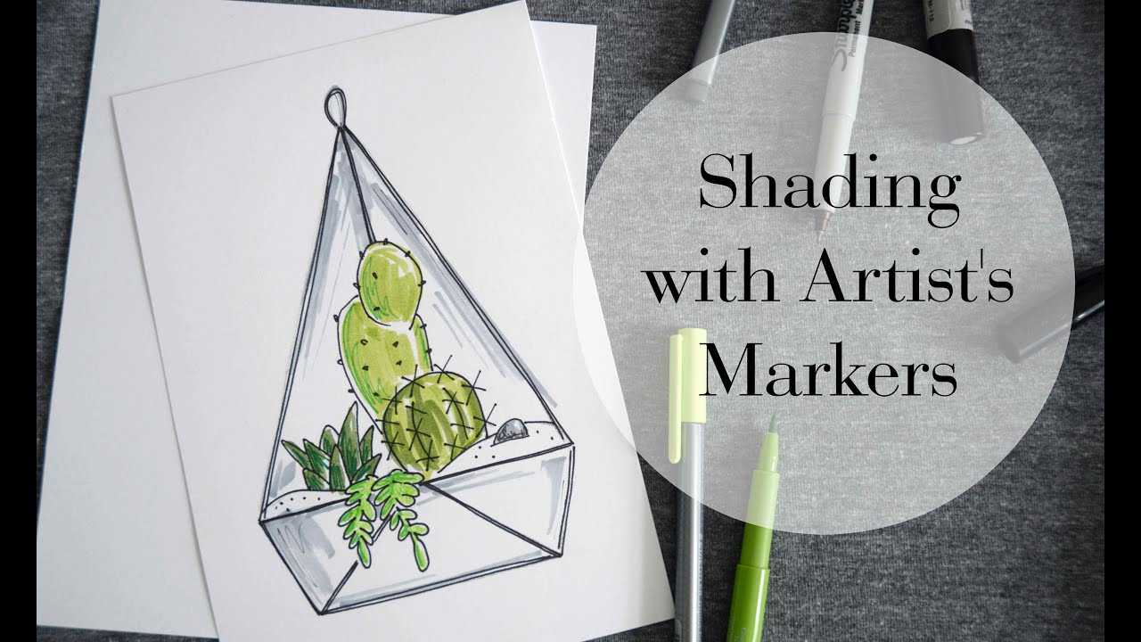 Shading with Markers: Beginner Level Tips + Tricks