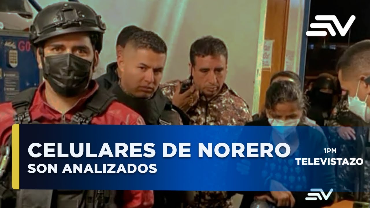 3 celulares de Norero son analizados en Quito | Televistazo | Ecuavisa