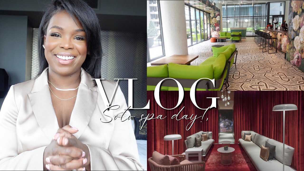 SOLO PHILLY TRAVEL VLOG: PAMPER DAY at AWAY SPA W Philadelphia Hotel  +  Solo Brunch + WONDERSPACES