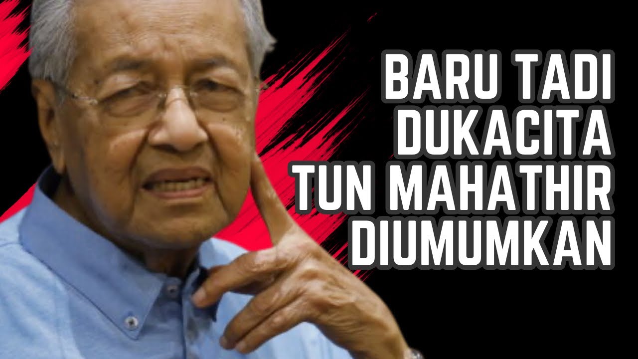 KEADAAN TERKINI TUN MAHATHIR : TAK SANGKA INI BERLAKU TERUKNYA