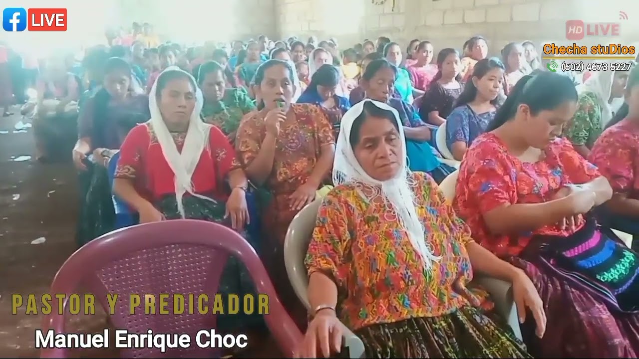 Prédica del Pastor Manuel Enrique Choc 2023