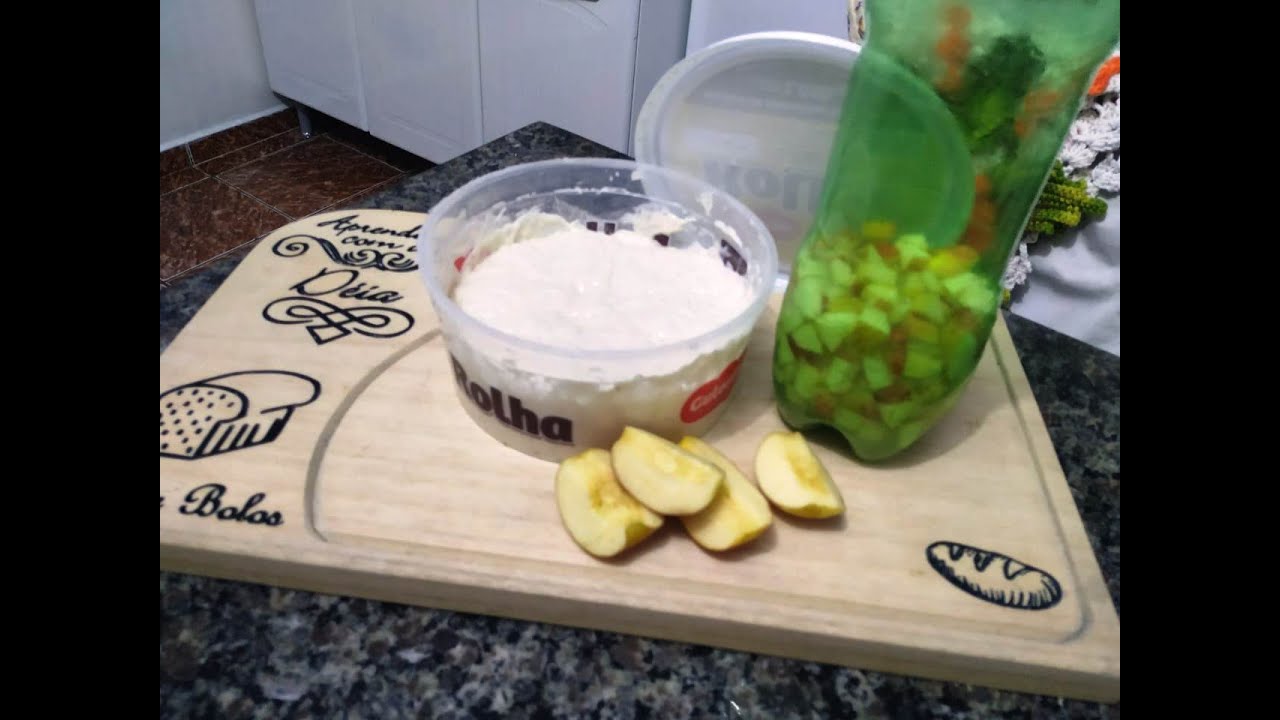 [Passo a Passo] Primeira Parte do Fermento Levain de Maçã