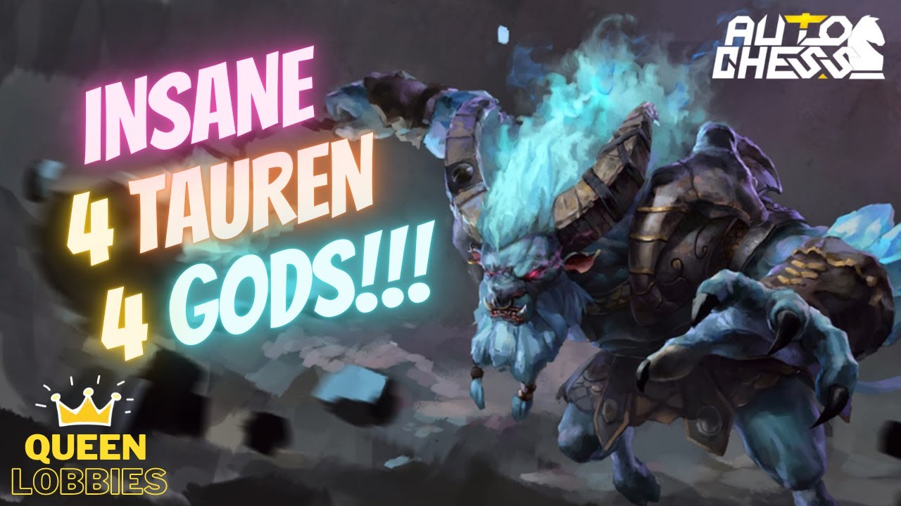 TAUREN GODS  ARE STILL UNBEATABLE LATE GAME!!! (Dota Auto Chess)