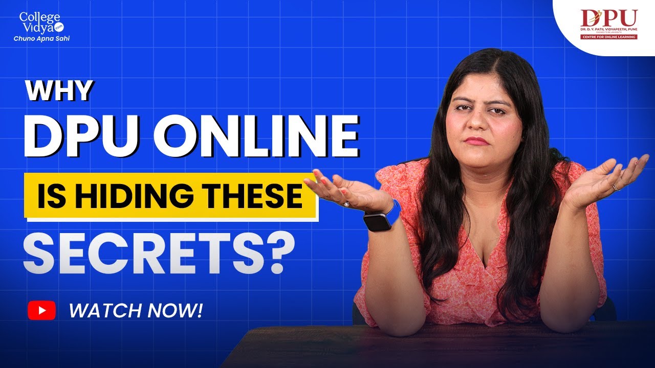 Secrets of D.Y.Patil Online University 😎😎