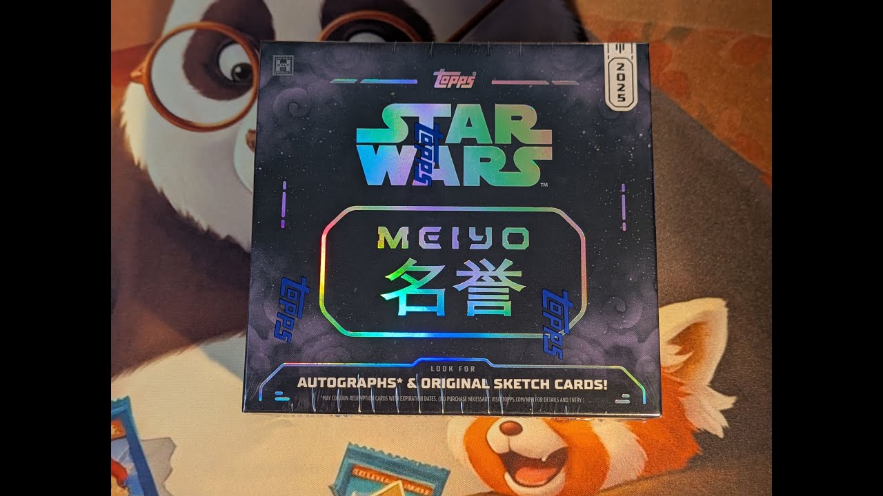 In a Galaxy Far, Far Away...  Topps Star Wars Meiyo!