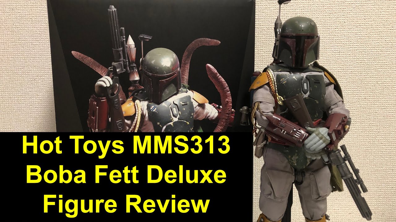 Hot Toys MMS313 - Boba Fett Deluxe Figure - 1/6 Scale Figure Unboxing & Review