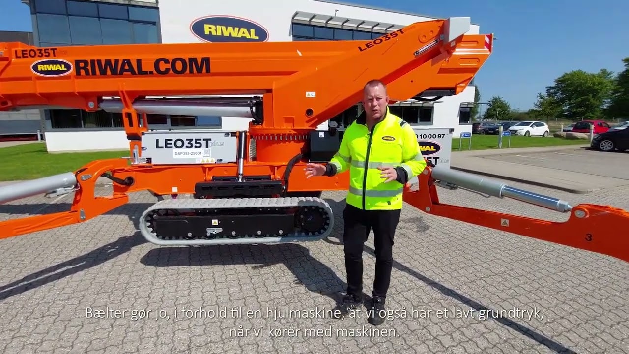 Teupen 35T+ edderkoplift - 35 meter arbejdshøjde | Riwal