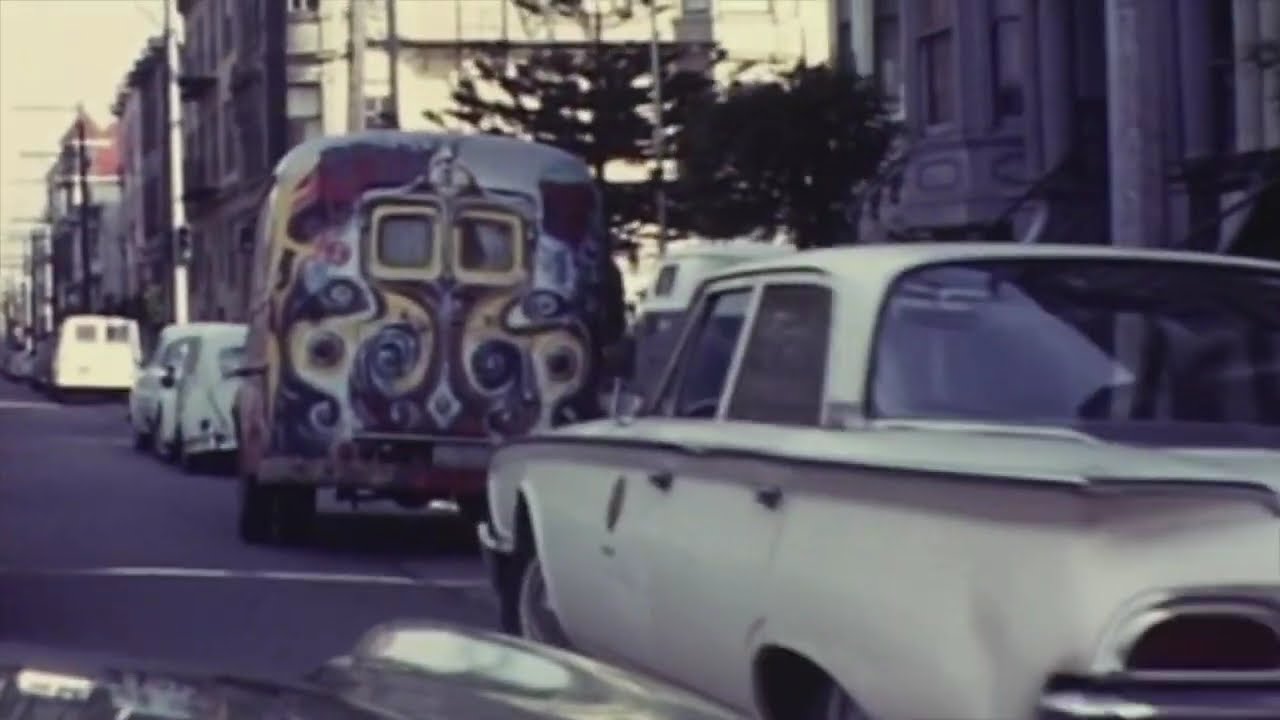 Driving around San Francisco + Chinatown in the 1960's #SanFrancisco #Chinatown