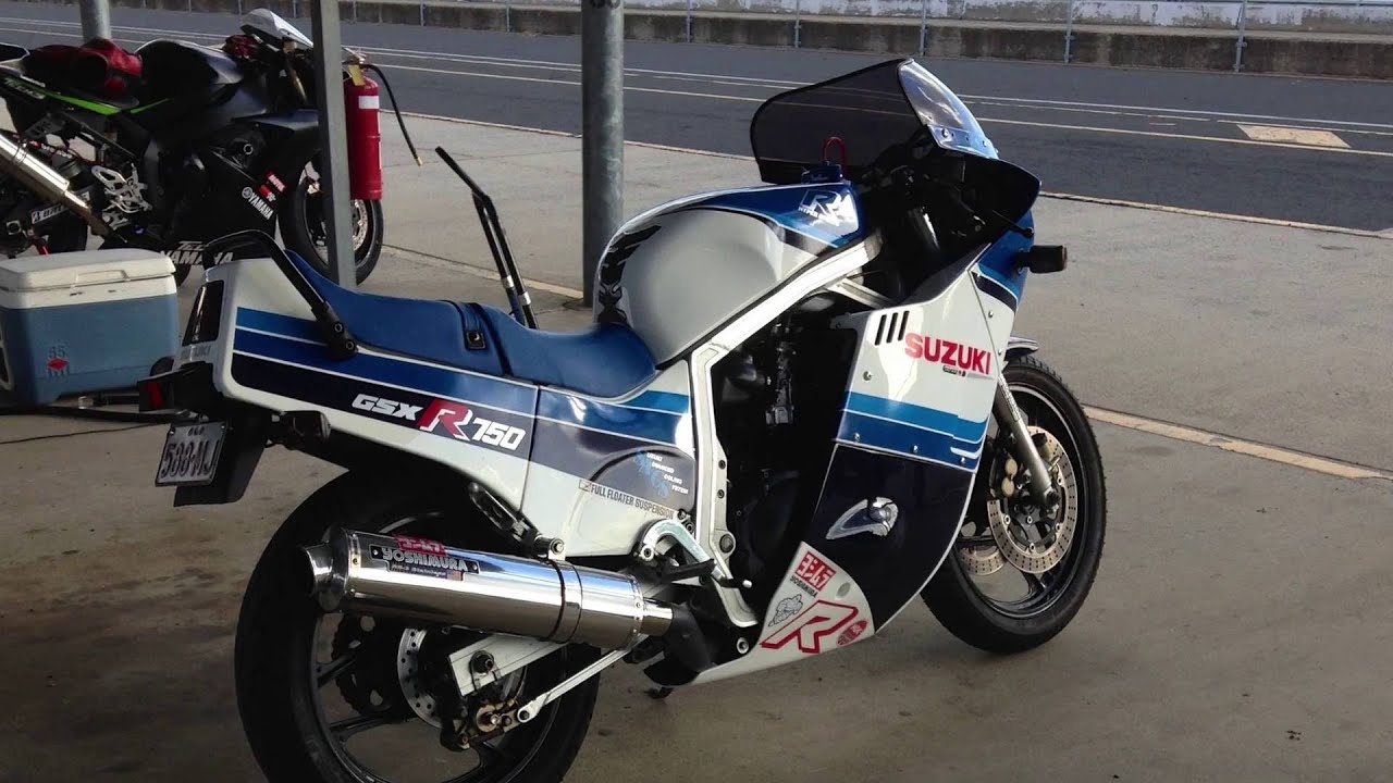 Track Day. Queensland Raceway. 1985 Suzuki GSXR750 22-6-2016