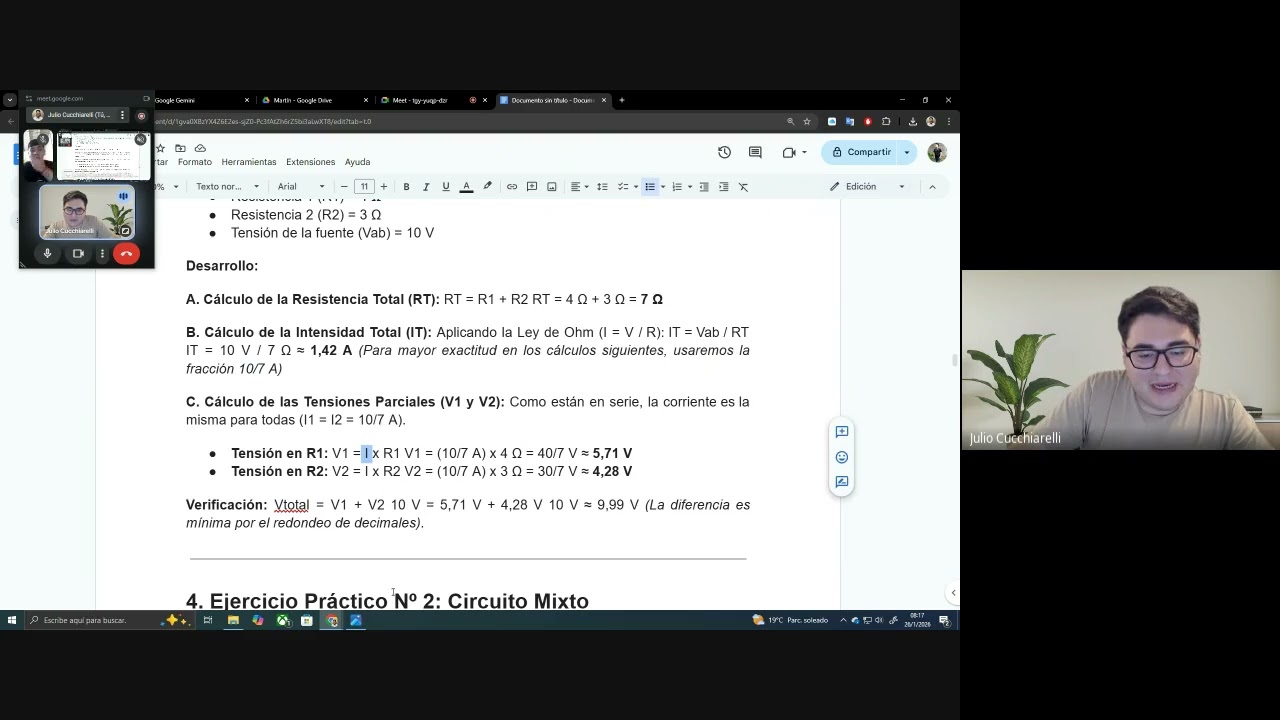 Clase Electrotecnia 26/01/2026