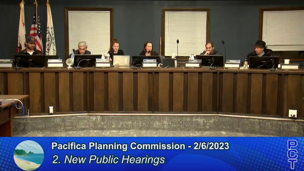 PPC 2/6/23 - Pacifica Planning Commission Meeting - February 6, 2023