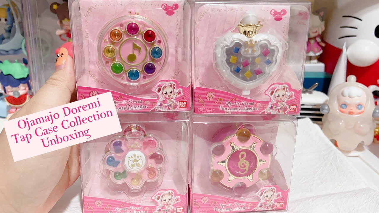 Ojamajo Doremi Tap Case Collection Unboxing