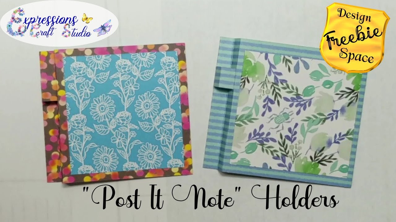 3x3 Post It Note Holder for Design Space