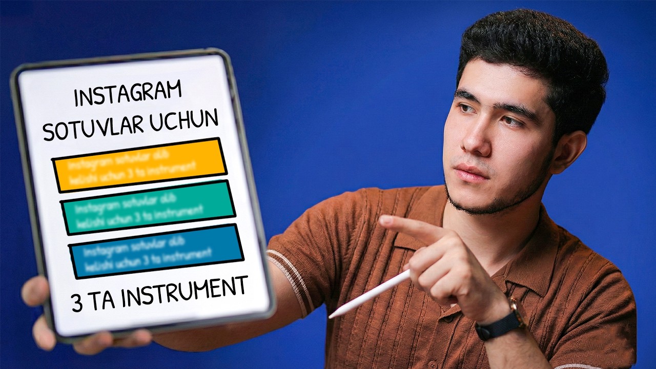 Instagram sotuvlar olib kelishi uchun 3 ta instrument