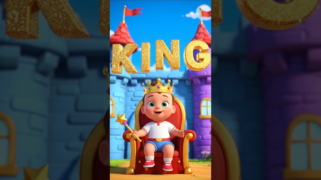 K for King 👑 | ABC Alphabet Song for Kids | Ezylar &ndash; Easy to Learn