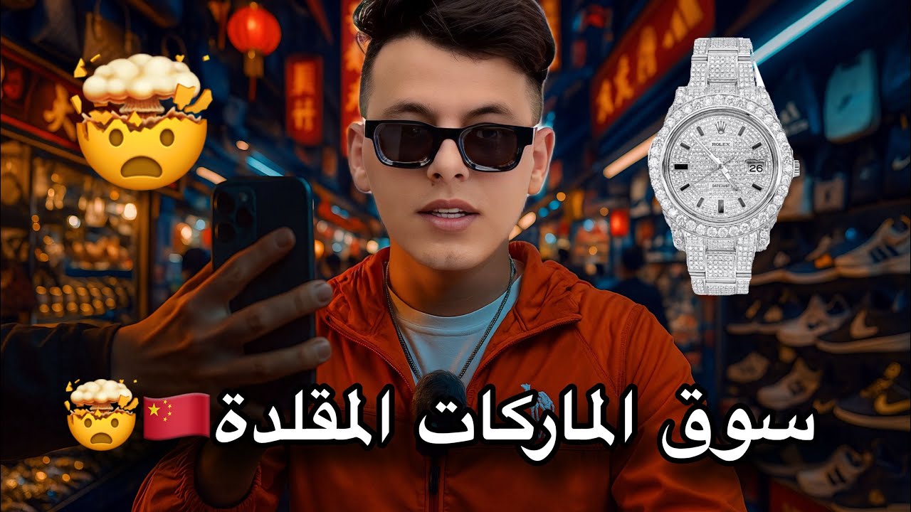 ممنوع تصور هنا 😳 أكبر سوق للماركات المقلدة فـ كوانجو – الصين 🇨🇳