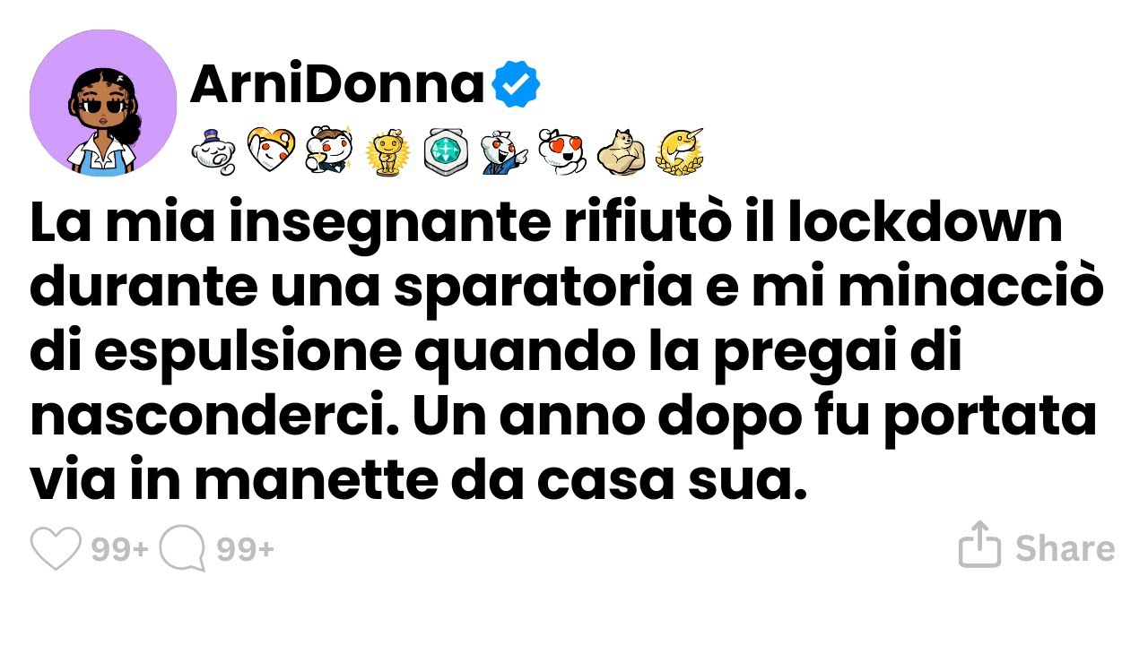 [STORIA COMPLETA] Quando avete smesso di fidarvi della vostra insegnante?