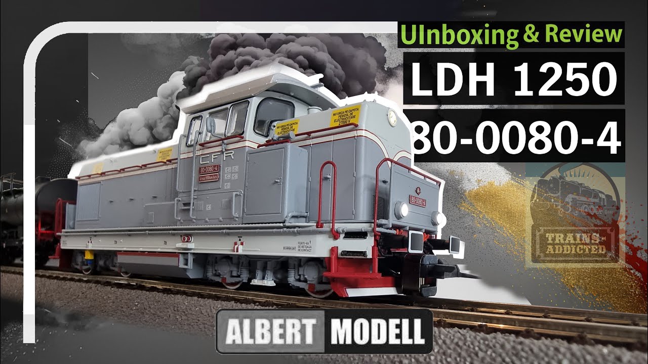 Locomotiva tip LDH 1250 seria 80-0080-4 CFR