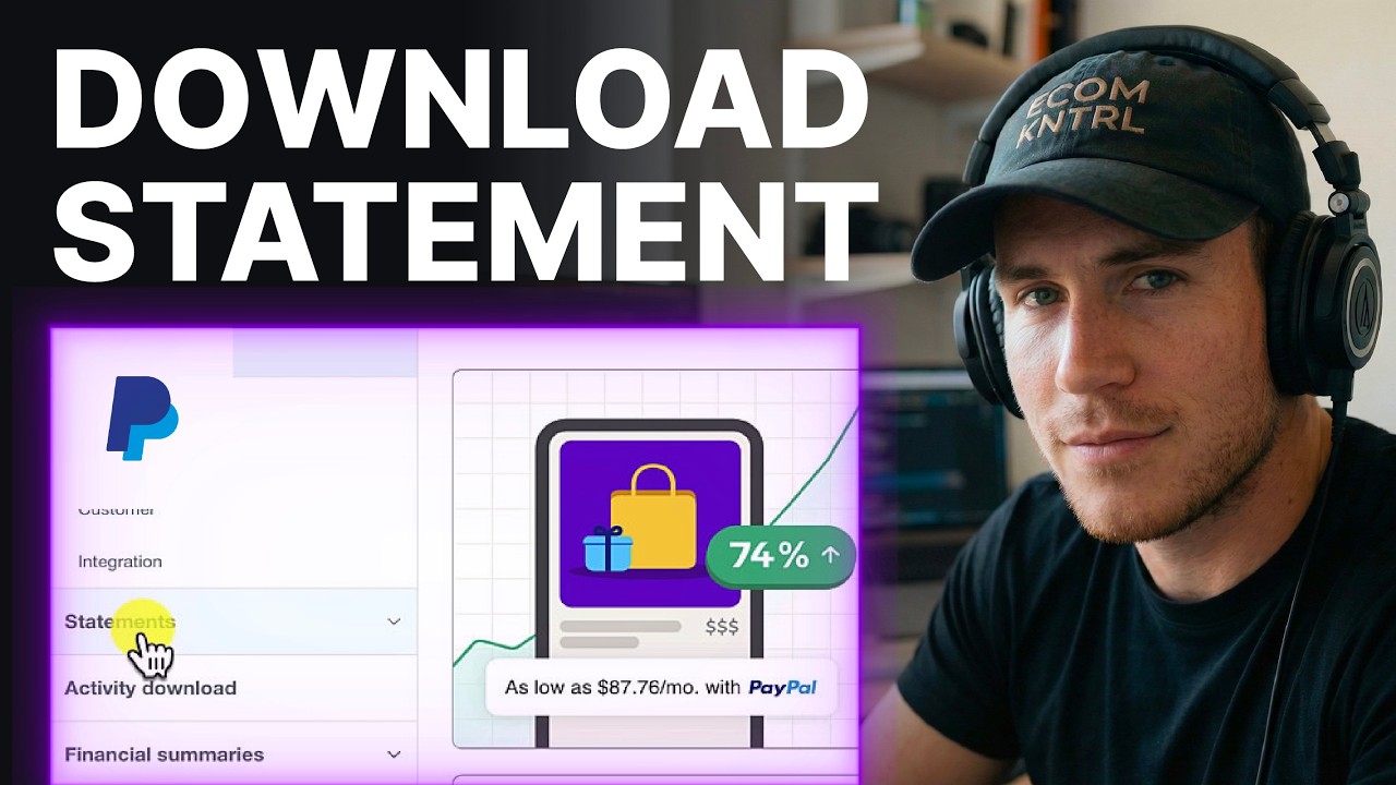 How to download PayPal statement (2026) | Account Statements