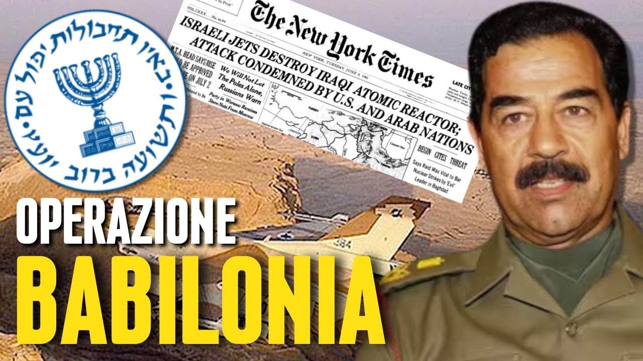 Operazione BABILONIA: Quando ISRAELE Fermo' la Corsa NUCLEARE di SADDAM