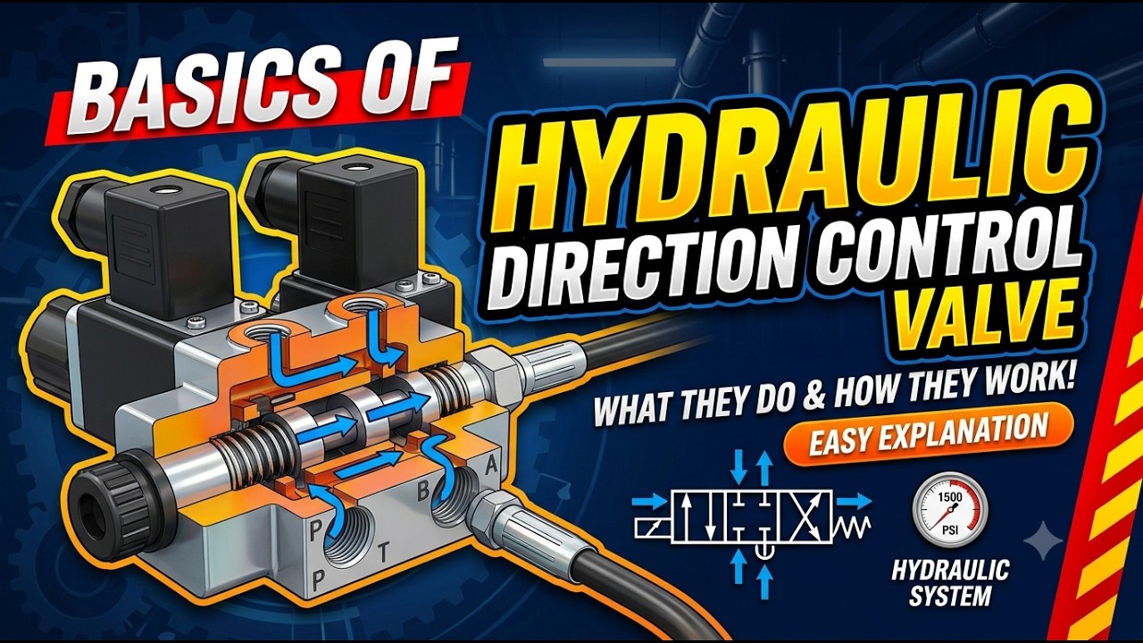Basic of Direction control valve# hydraulic 