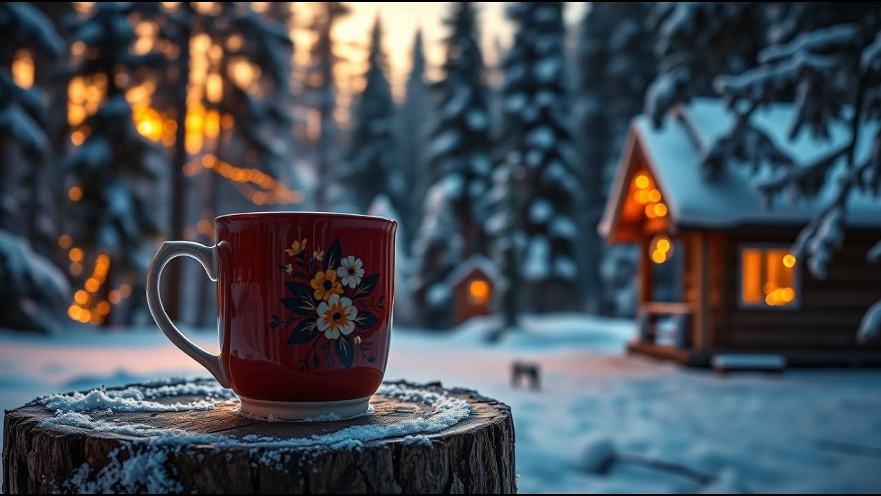 Positive Winter Jazz Cafe ~ Delicate Morning Jazz Music & Bossa Nova Instrumental for Work, Study