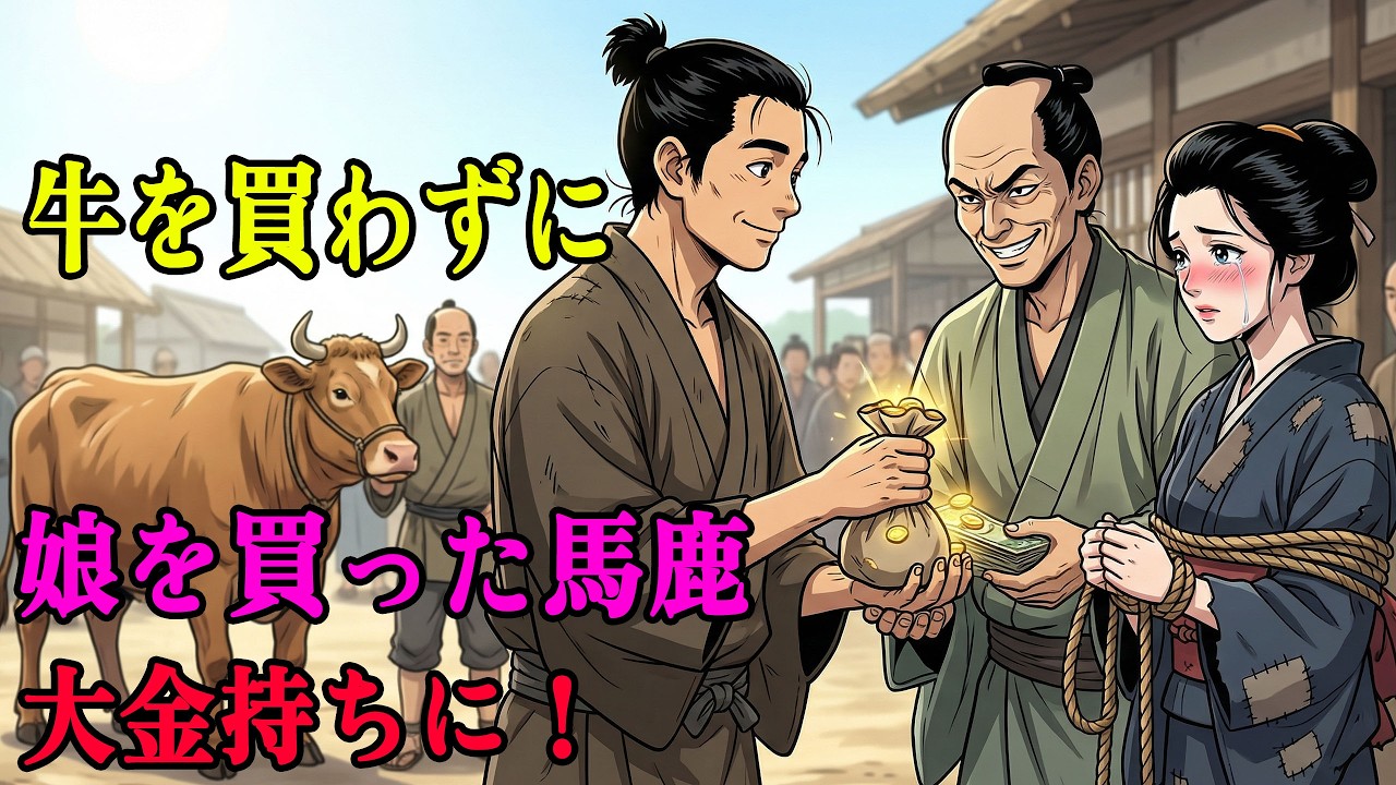 牛の代わりに「下女」を買った山の馬鹿。その選択が彼を大金持ちにした | 野談 | 伝説 | 昔話 | 説話 | 民話