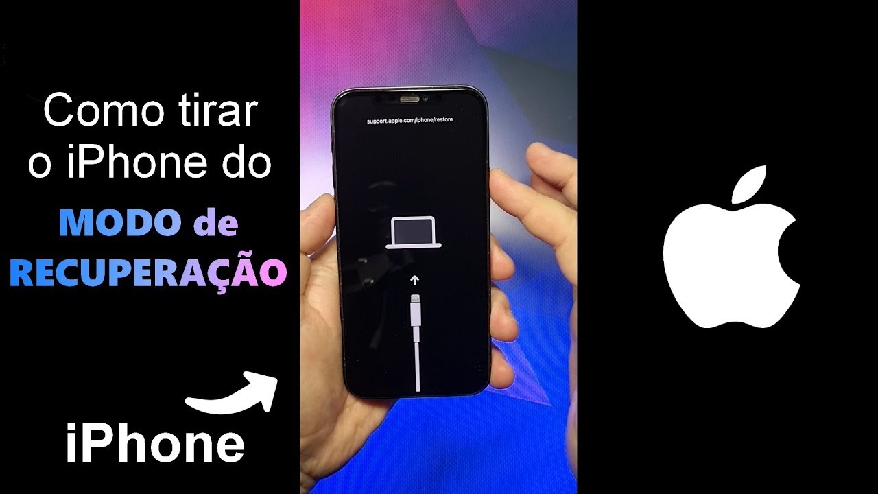 Como SAIR do MODO de RECUPERA&Ccedil;&Atilde;O no iPhone