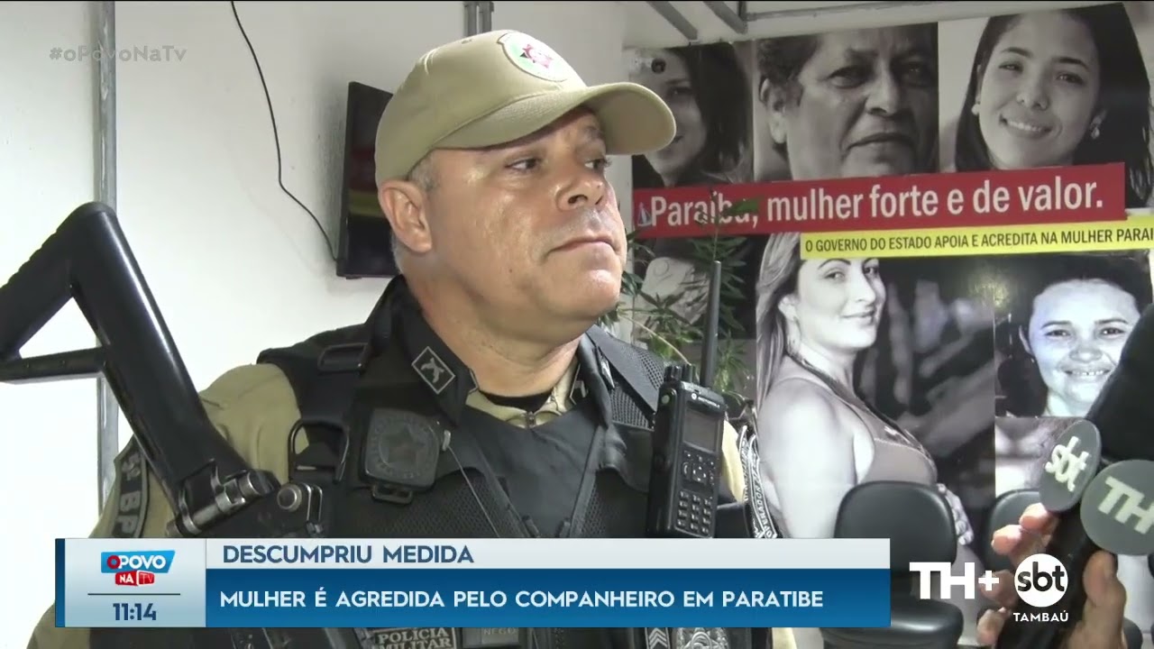 Mulher é agredida pelo companheiro em Paratibe - O Povo Na TV - 03 03 26