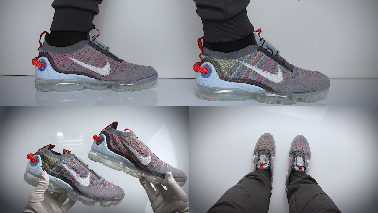 Nike Air Vapormax flyknit 2020 'Smoke Grey' (review) - Unboxing & On Feet