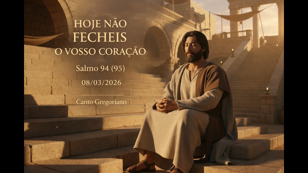 Salmo 94 (95) | Hoje não fecheis | 8 de Março de 2026 | Gregoriano