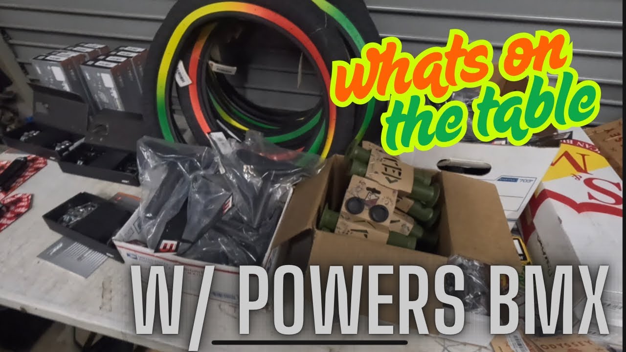New bmx products in stock at powers bmx! Mid January table talk Tuesday!