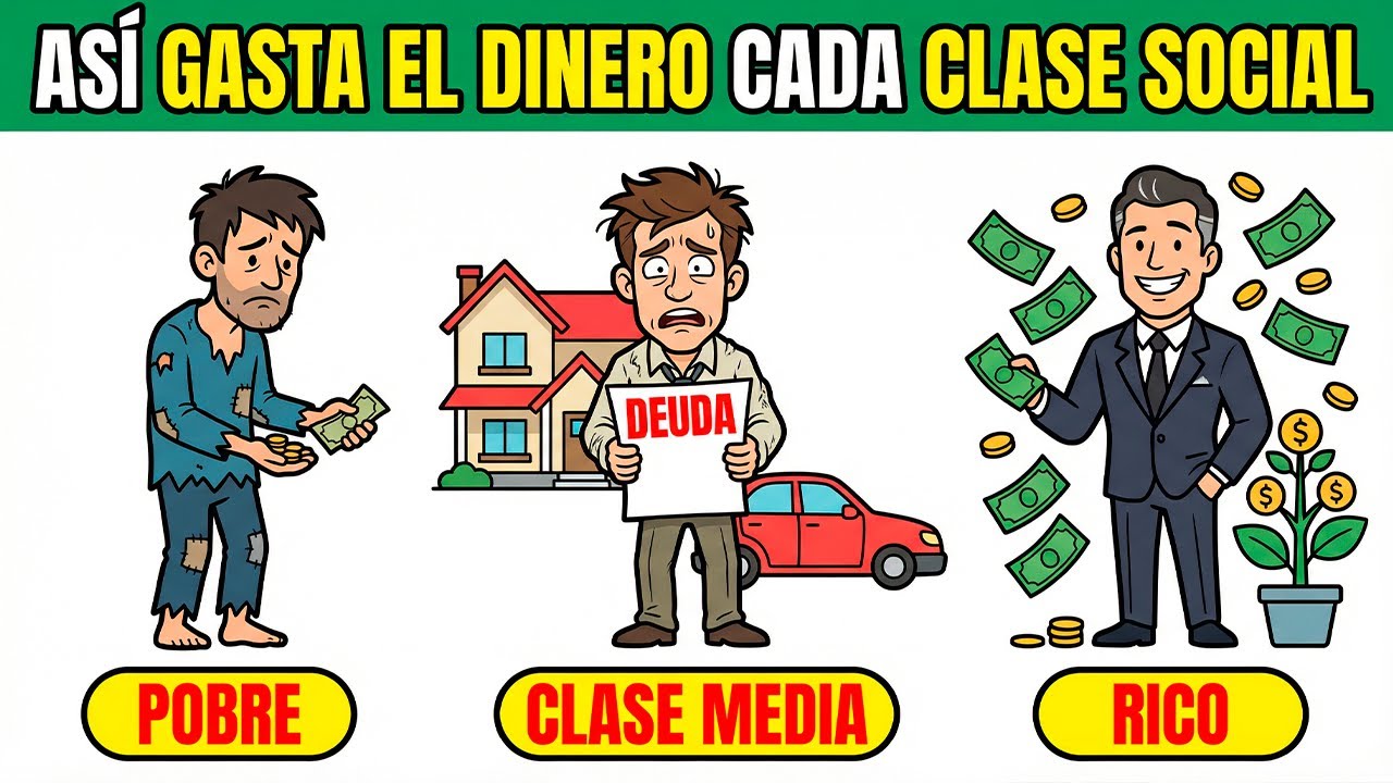 POBRES, CLASE MEDIA Y RICOS: LA VERDAD INCÓMODA SOBRE EL DINERO QUE NADIE TE DICE