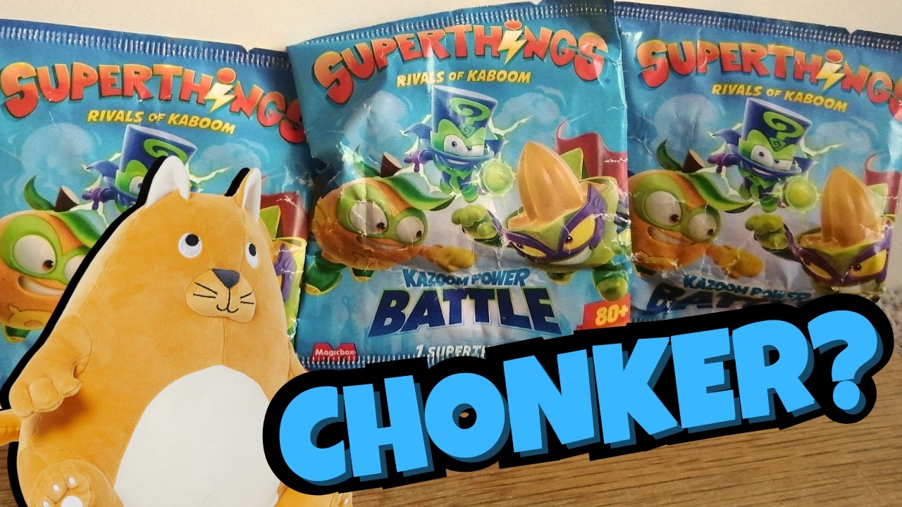 Распаковка SuperThings KAZOOM POWER Battle - Толстяк = Удача? // Новая серия
