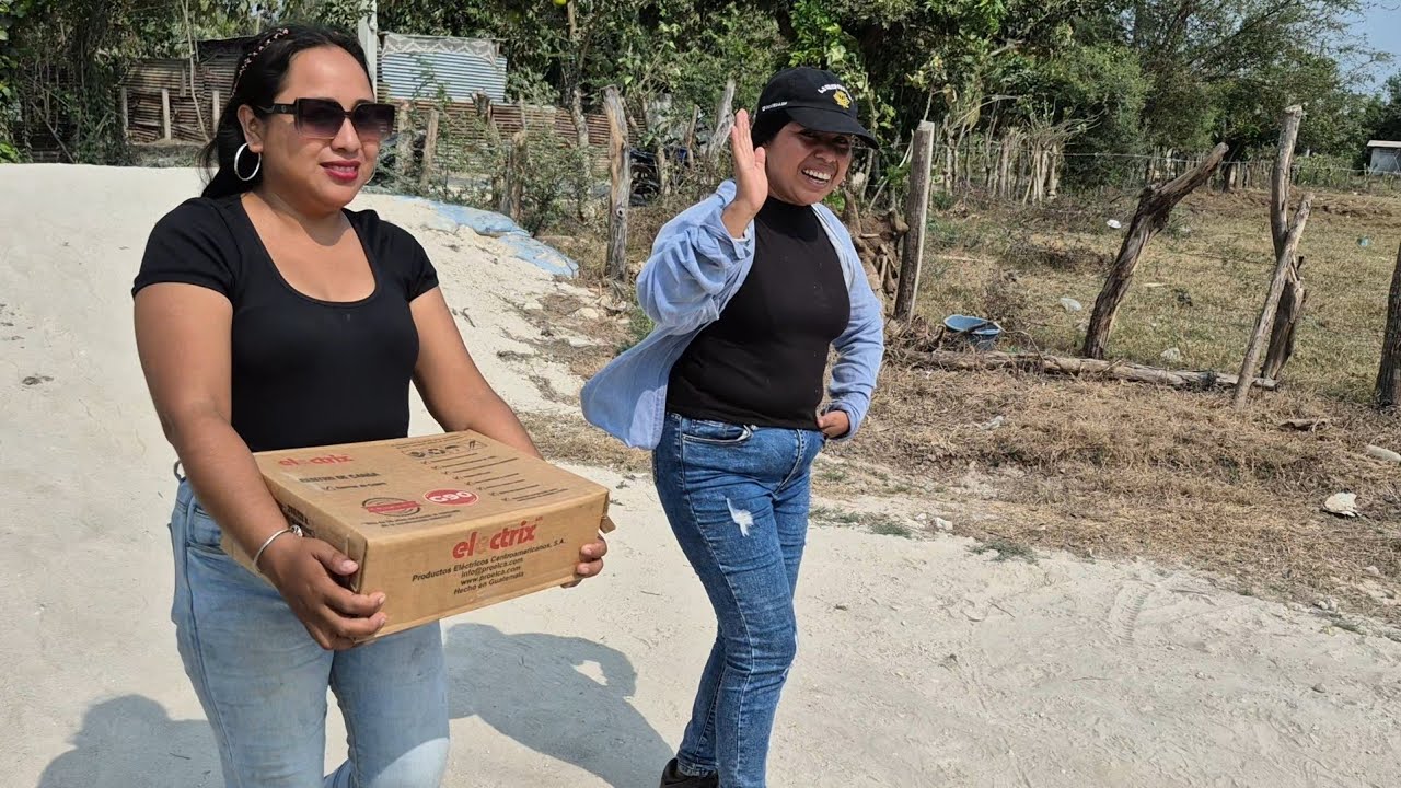 Llegué con una mega caja para la instalación eléctrica otro avance más 🏠