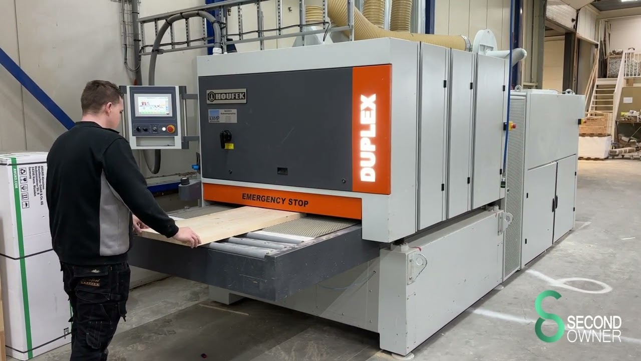 HOU 2269 Wide belt sander, sanding line machine Houfek SPB 1300 Duplex