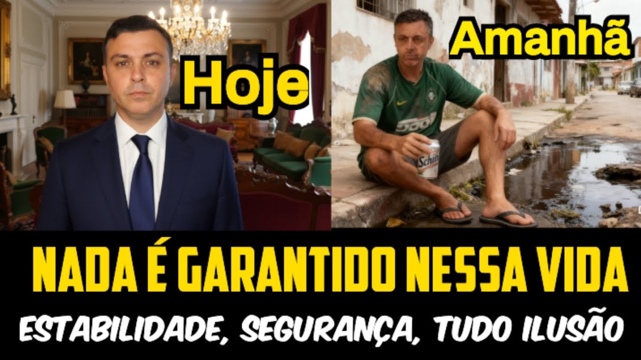 Estabilidade na vida é uma grande mentira 