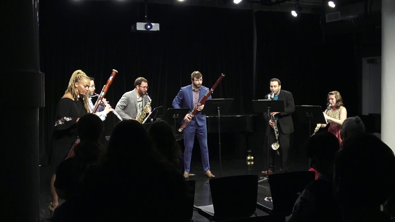 CANE: Bassoon Concerto with Reed Quintet (VI. Scrape; VII. Playing the reed part 1) by Jenni Brandon