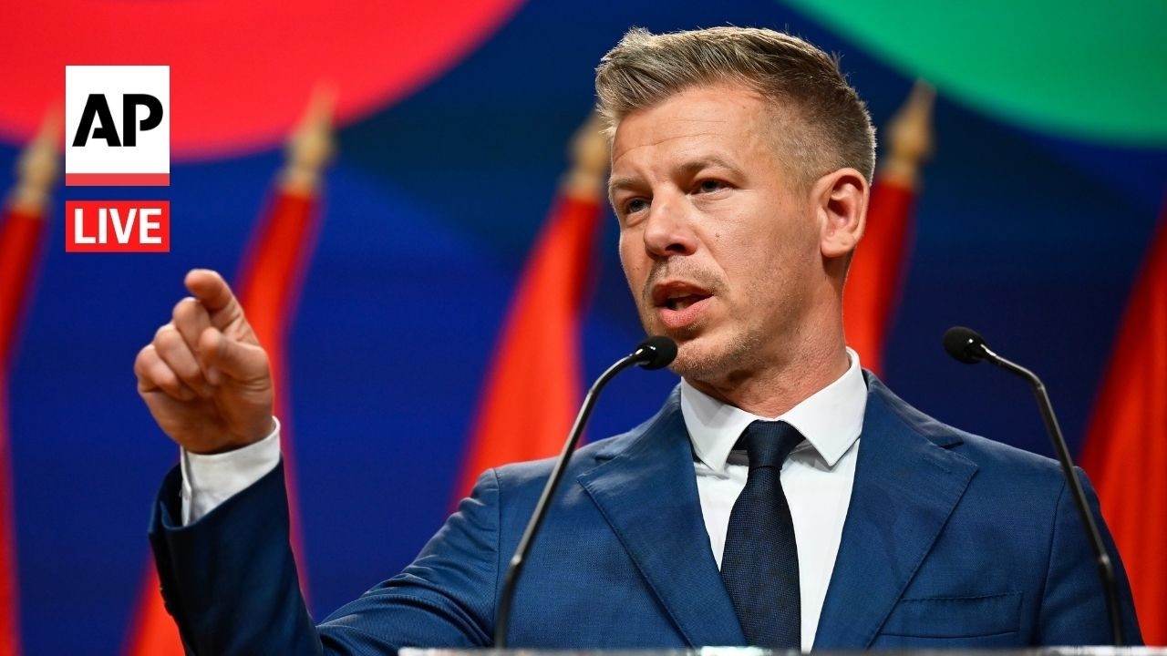 LIVE: P&eacute;ter Magyar holds press conference after winning Hungary election
