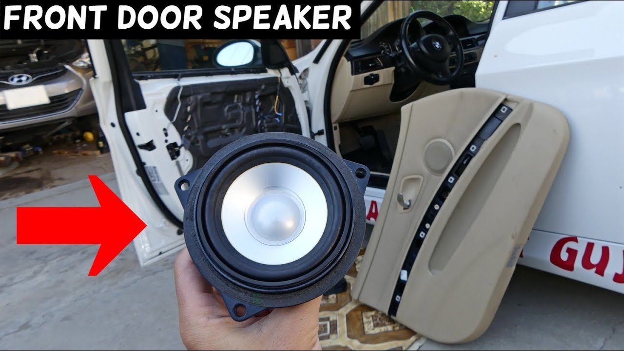 HOW TO REPLACE FRONT LEFT DOOR SPEAKER ON BMW E90 9E1 E92 E93 325i 328i 330i 335i 330d 335d 320i 320
