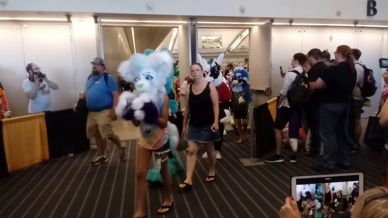 Anthrocon 2018 Fursuit Parade -1