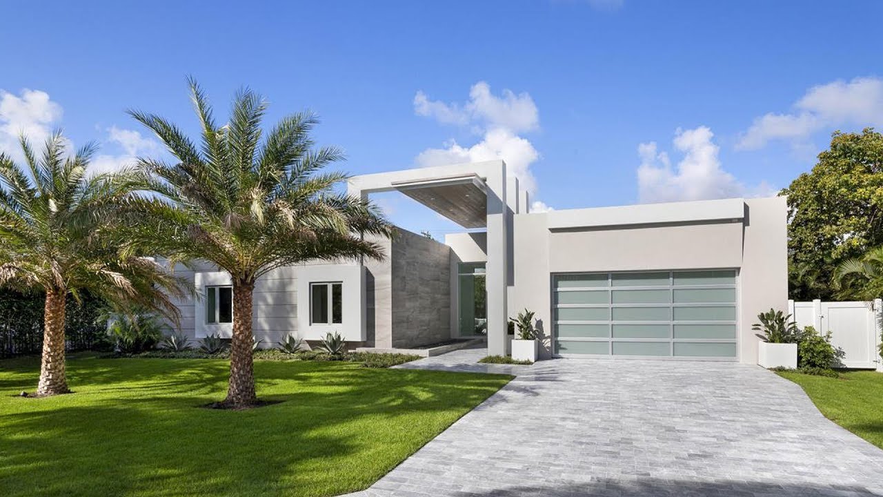 Luxury Real Estate | Mid-Century Modern-inspired Estate  | 1241 Cocoanut Road Boca Raton, Florida
