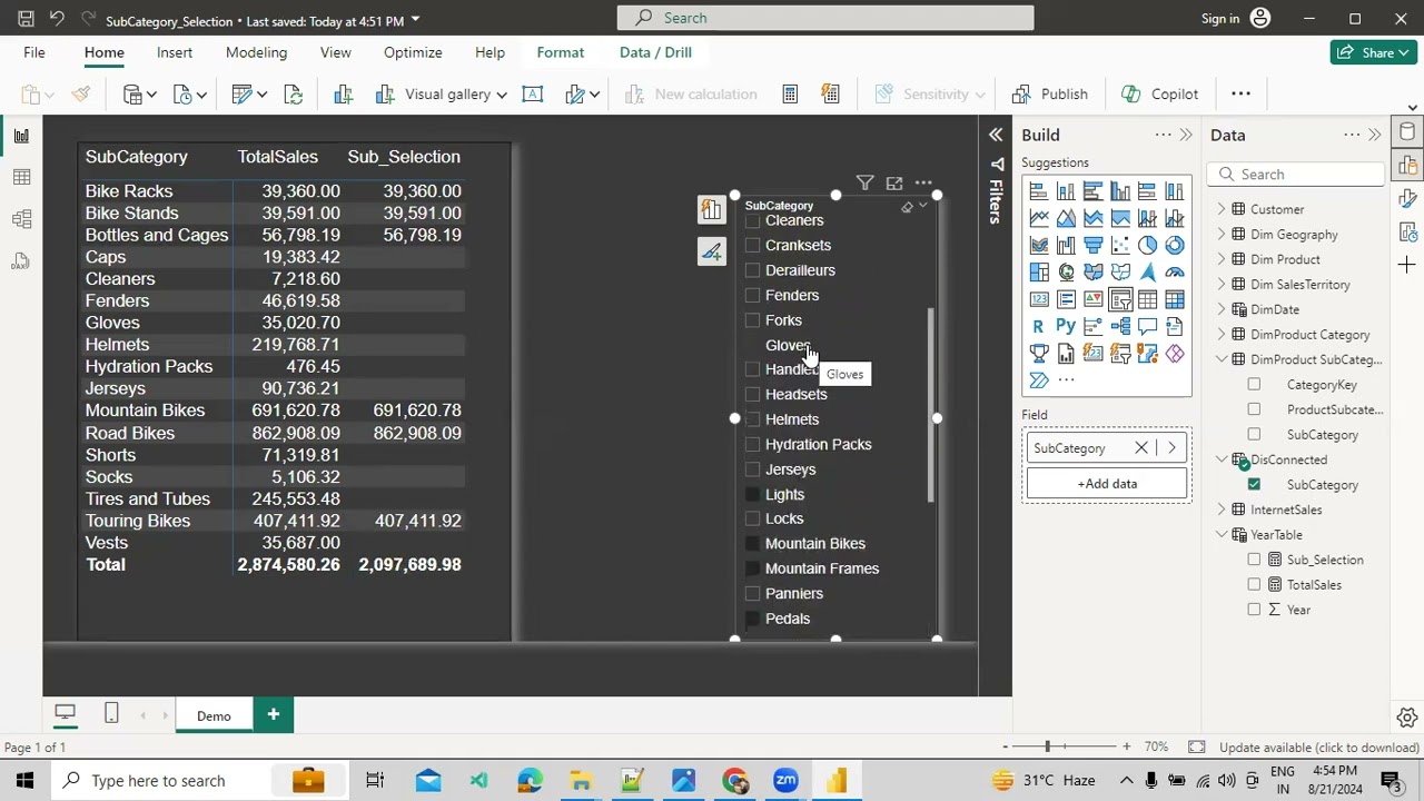 Basic Overview On How to Use Variables in DAX using Power BI Desktop