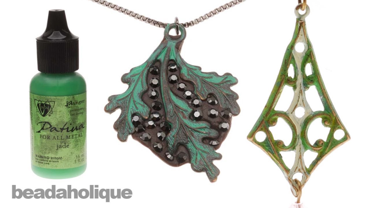 How to Use Vintaj Patinas and Glaze