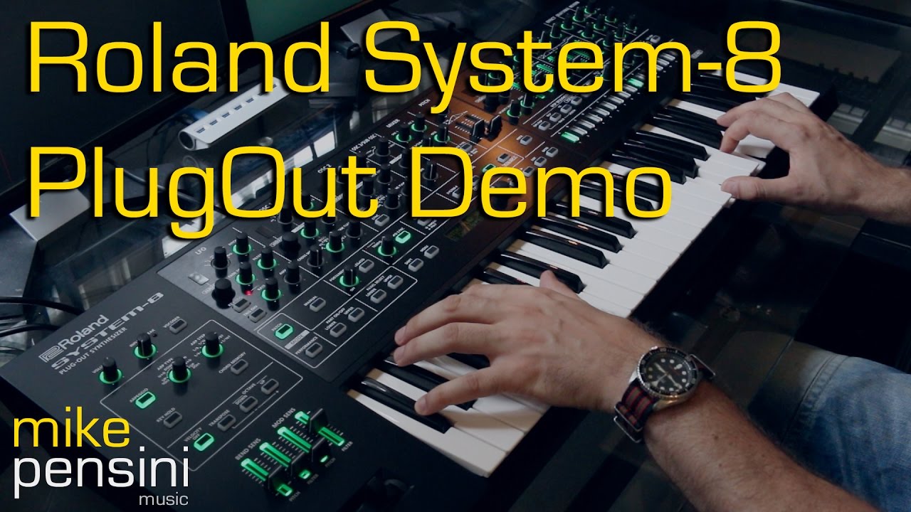 Roland System-8 PlugOut Demo by Mike Pensini