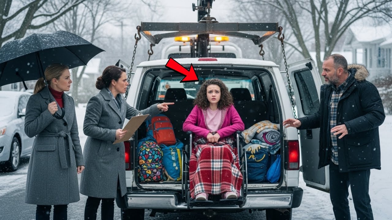 HOA Towed My Van During Snow Storm, Didn't Know My Disabled Daughter Was Inside Waiting