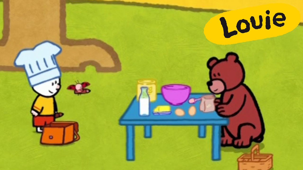 Bär - Louie, mal mir einen Bär | Lebendige bildungs malen für kinder