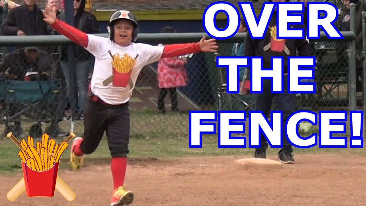 LUMPY'S FIRST HOME RUN OVER THE FENCE! | Team Rally Fries (9U Spring Season) #11