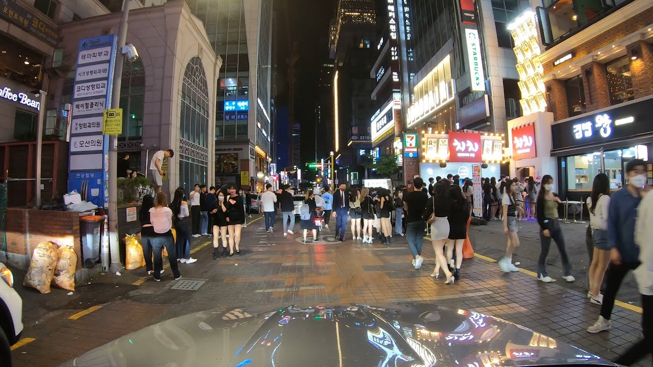 [4K] Summer in Gangnam, Seoul, South Korea; June 2022 (Part 1)