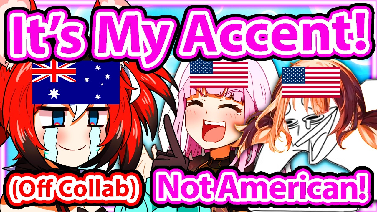 Gigi and Calli Can't Stop Teasing Bae because of Her Accent 【Hololive】